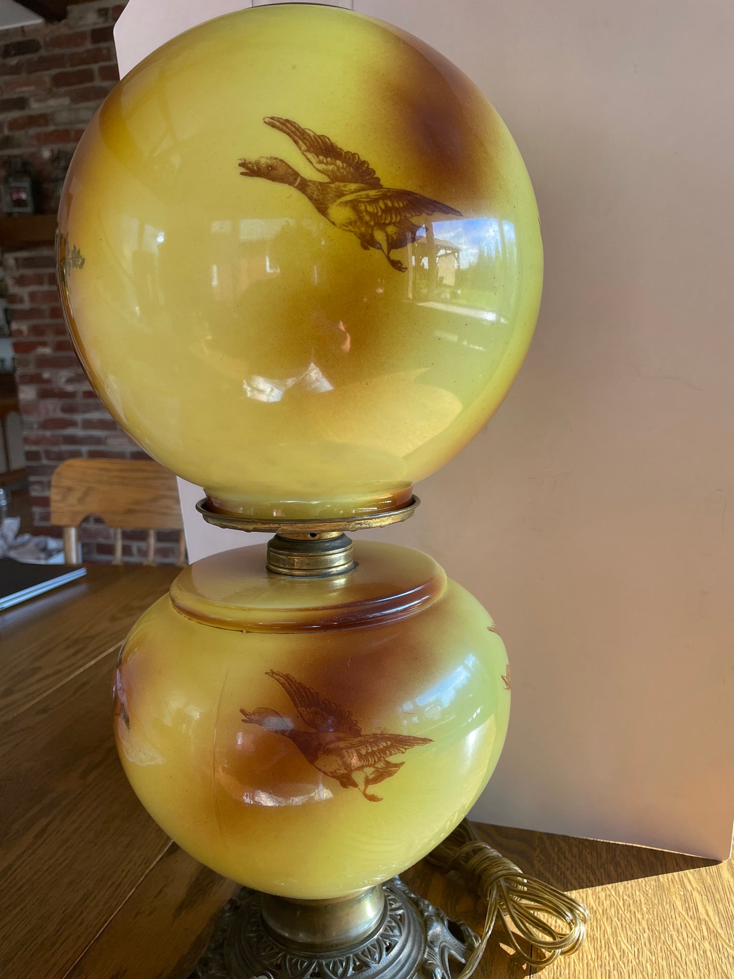 Victorian oil Lamp
