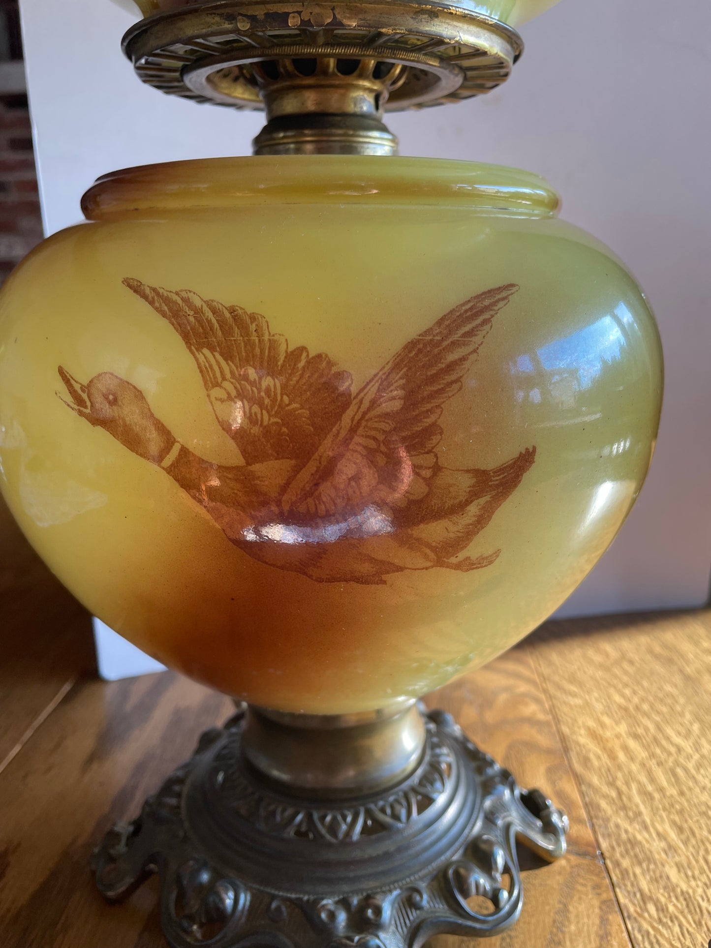 Victorian oil Lamp