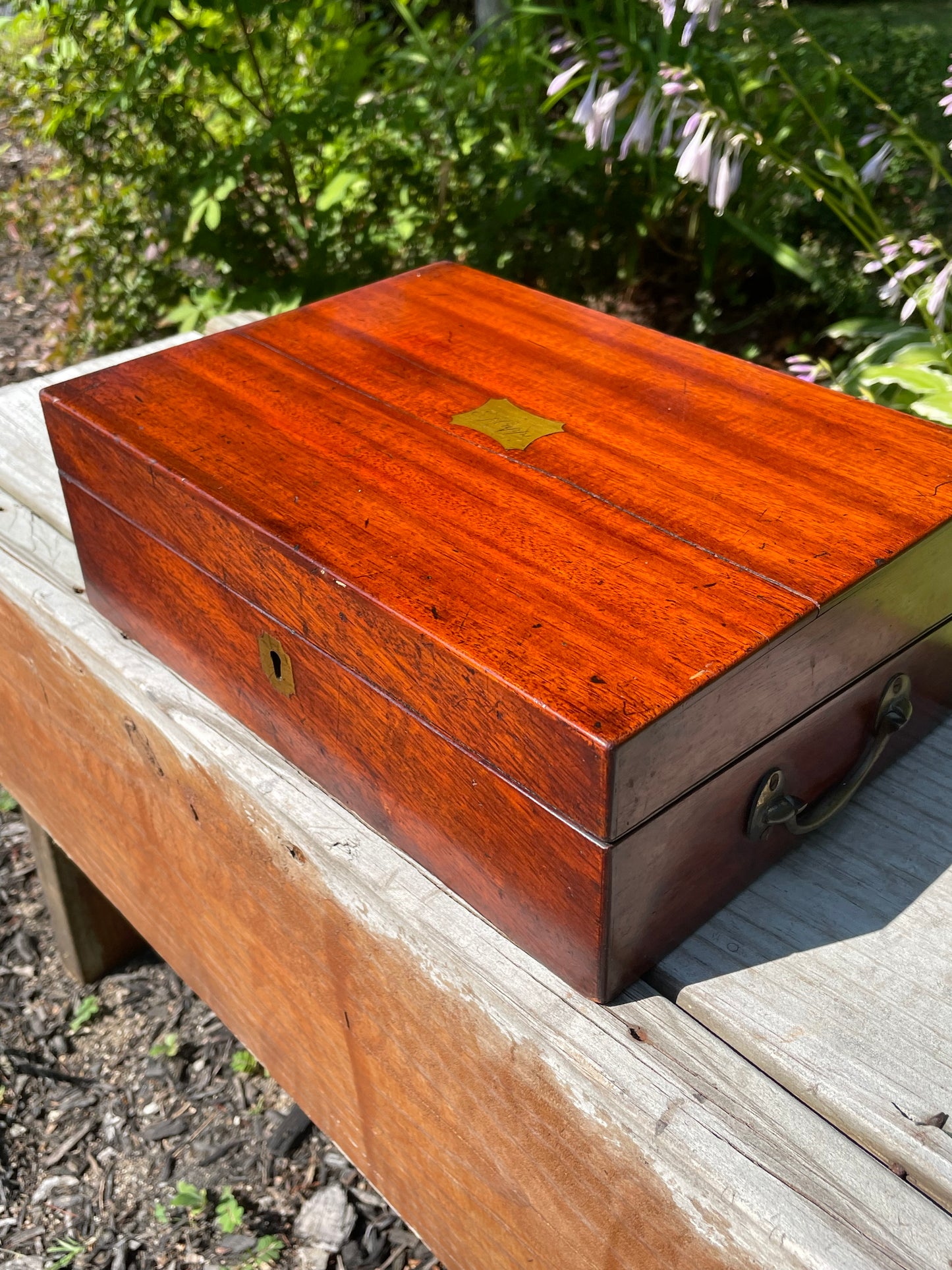 1890-1910 Mahoghany Laptop Writing Desk