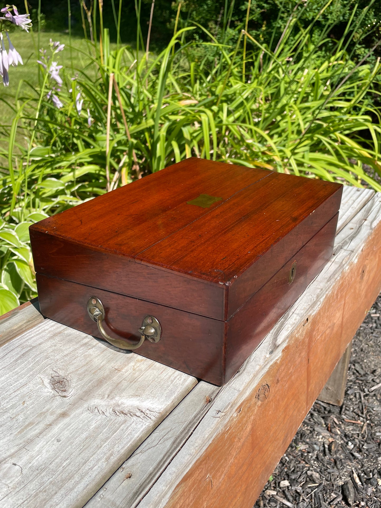 1890-1910 Mahoghany Laptop Writing Desk