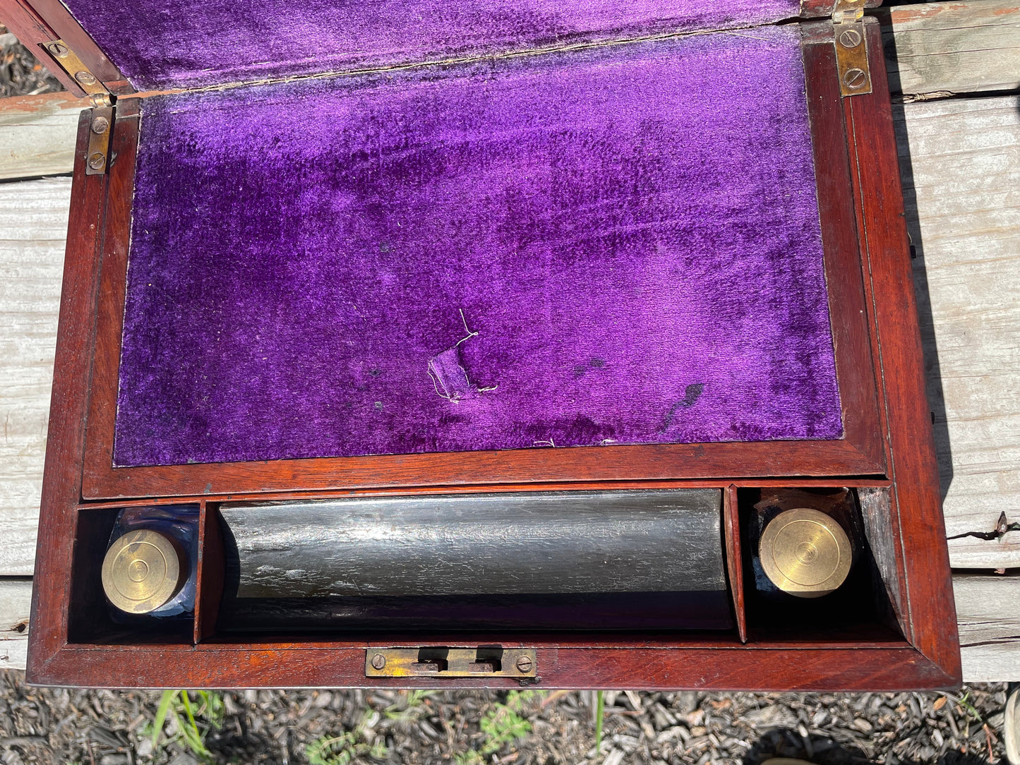 1890-1910 Mahoghany Laptop Writing Desk