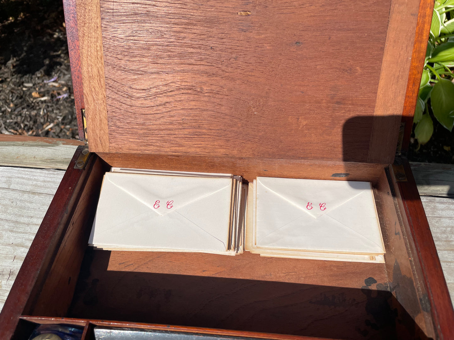 1890-1910 Mahoghany Laptop Writing Desk