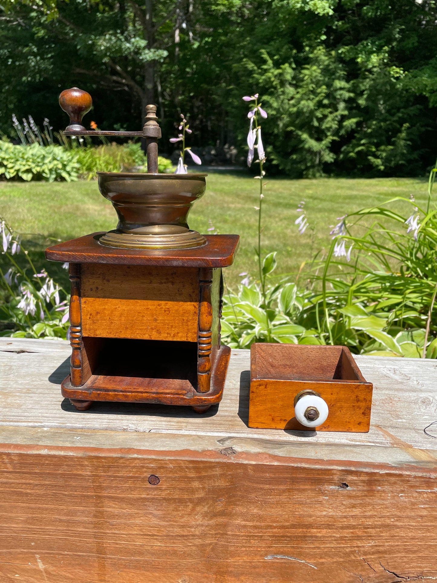 Circa 1850-1880 Coffee Grinder