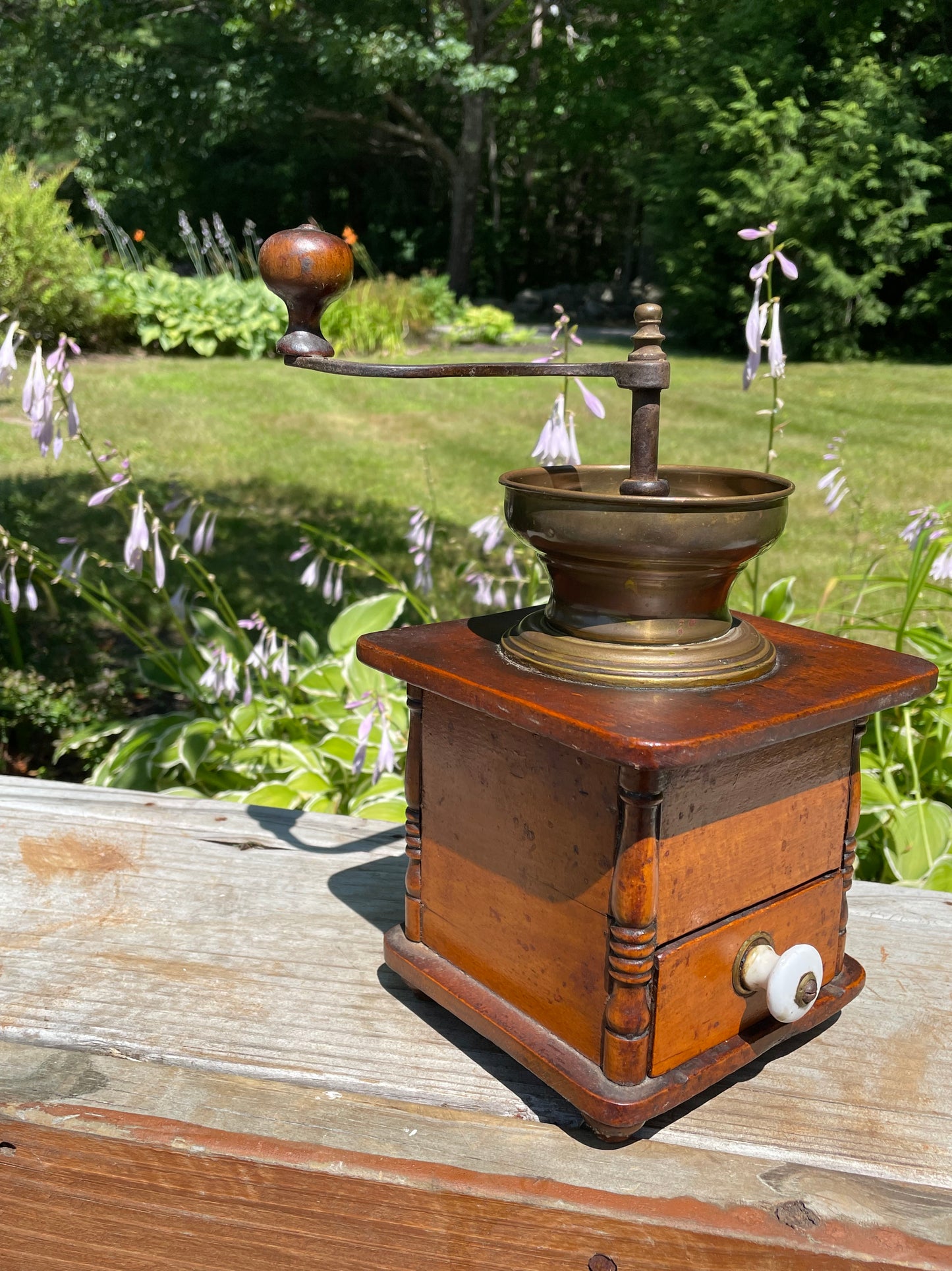Circa 1850-1880 Coffee Grinder