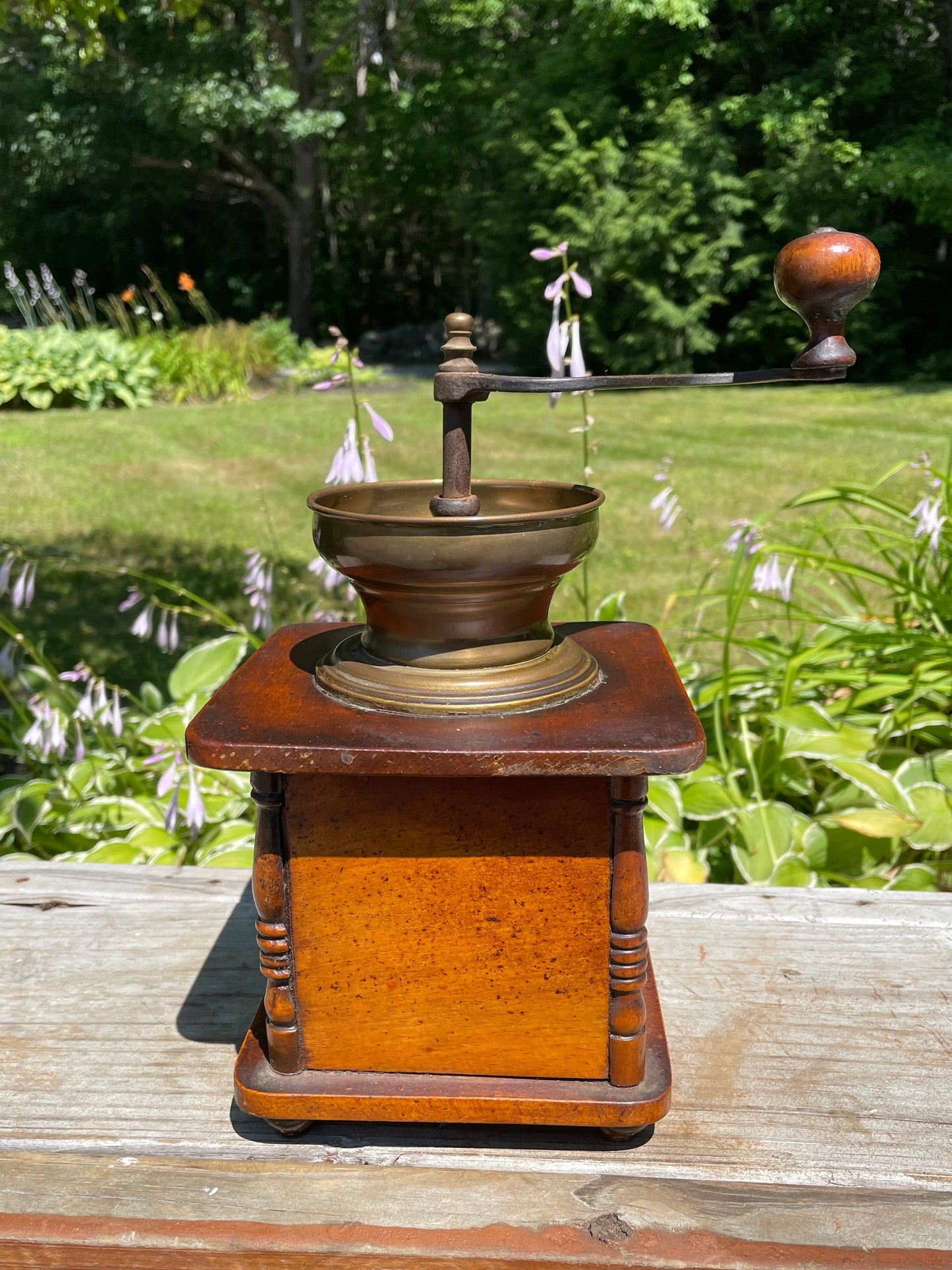 Circa 1850-1880 Coffee Grinder