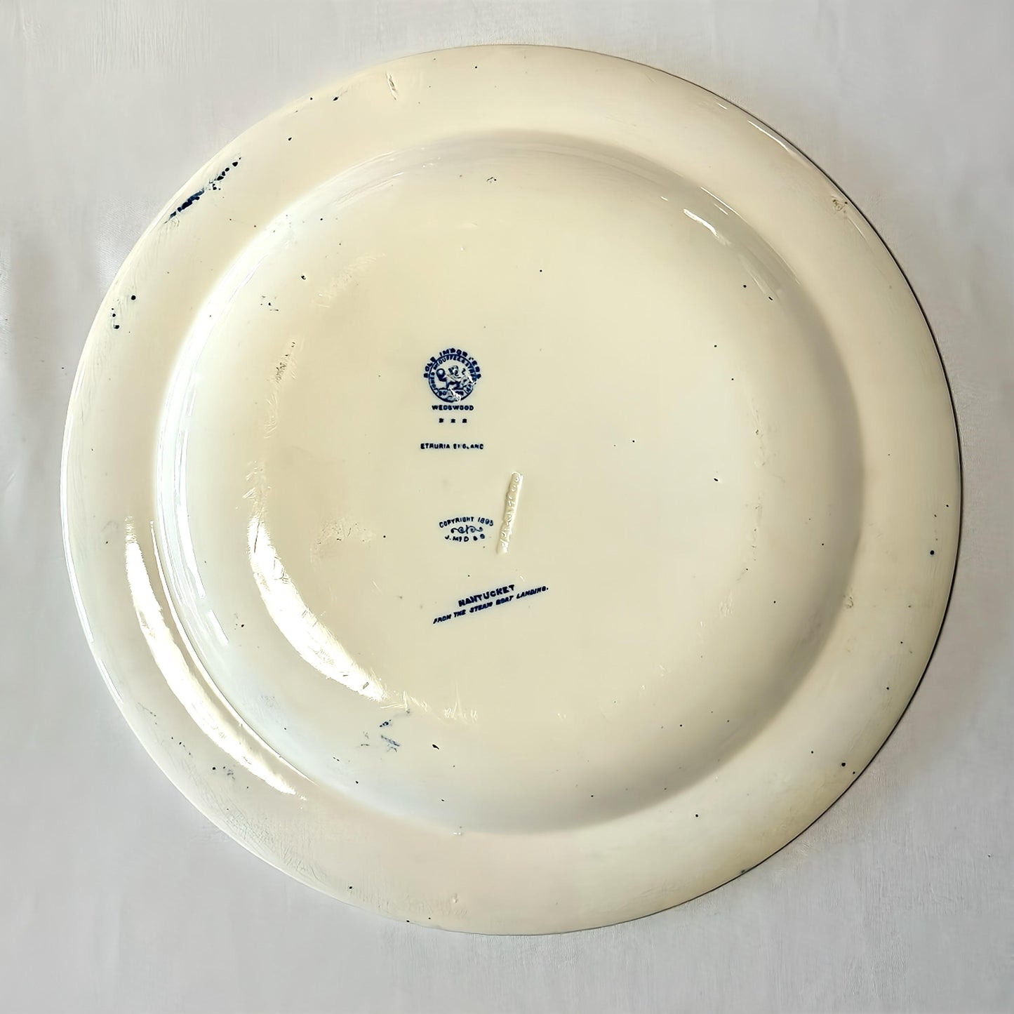 Nantucket Souvenir Plate Circa 1890s