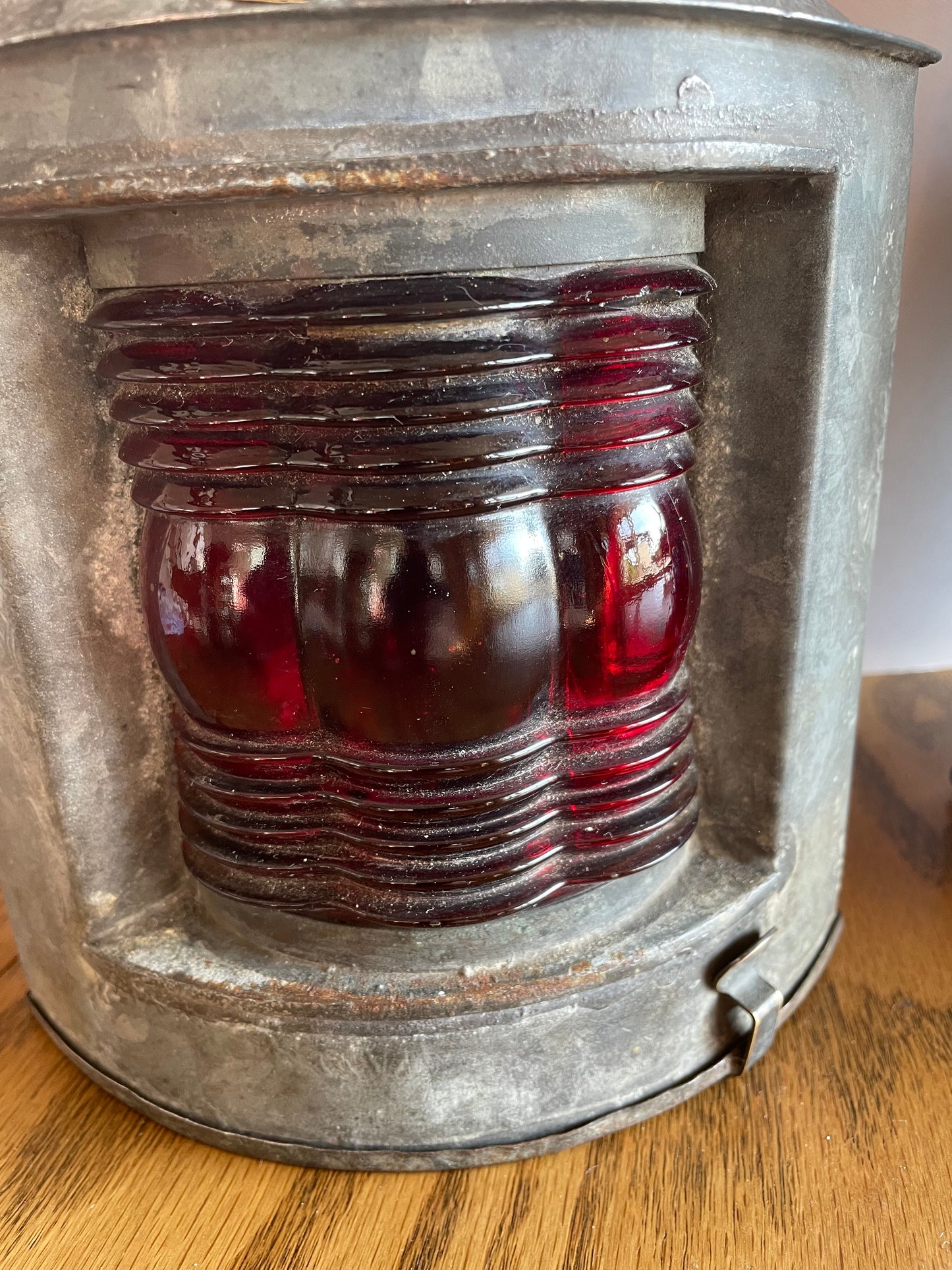 Pair of Port & Starboard ships lanterns