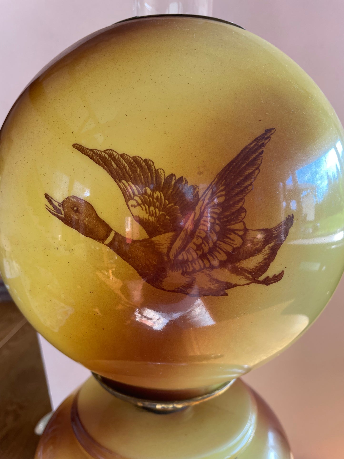 Victorian oil Lamp