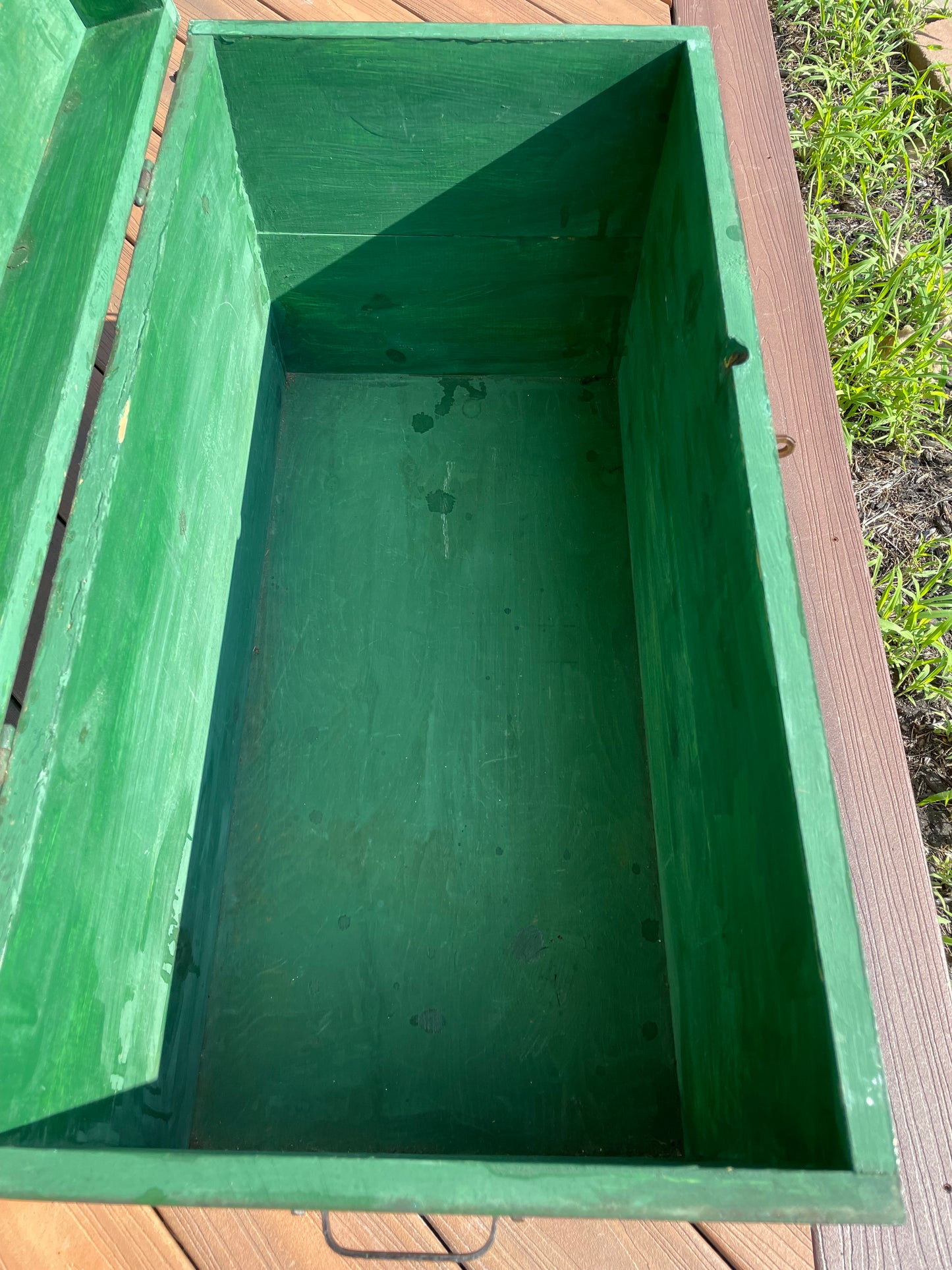 New England Folk Art Sea Chest