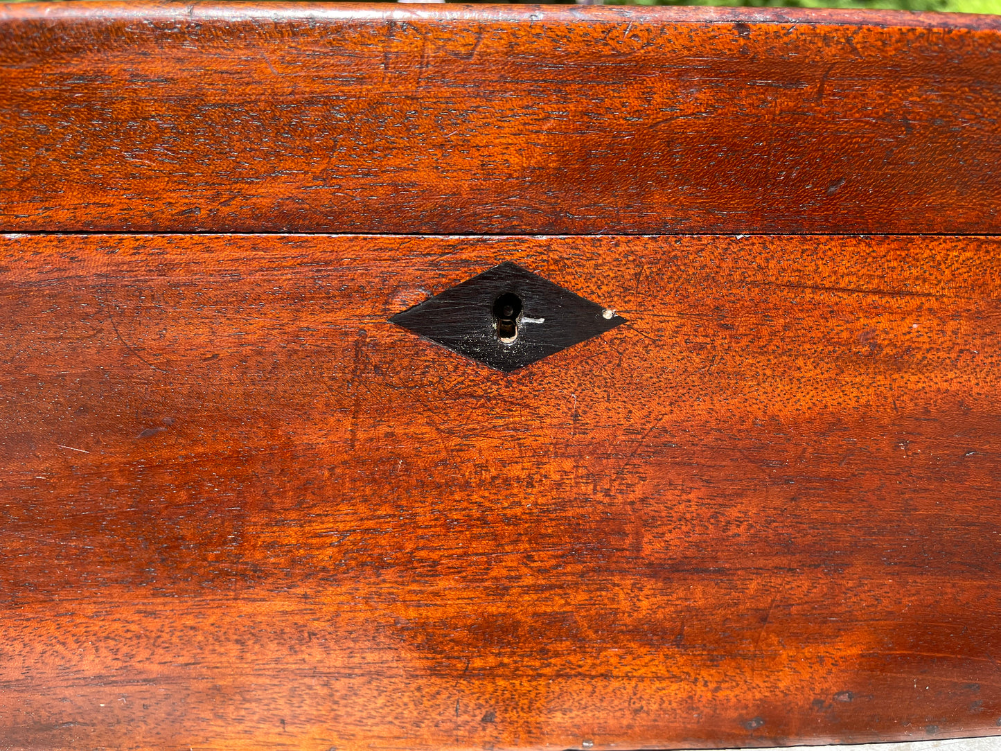 Early 1900s Inlaid Sailors Money and Jewlery Box