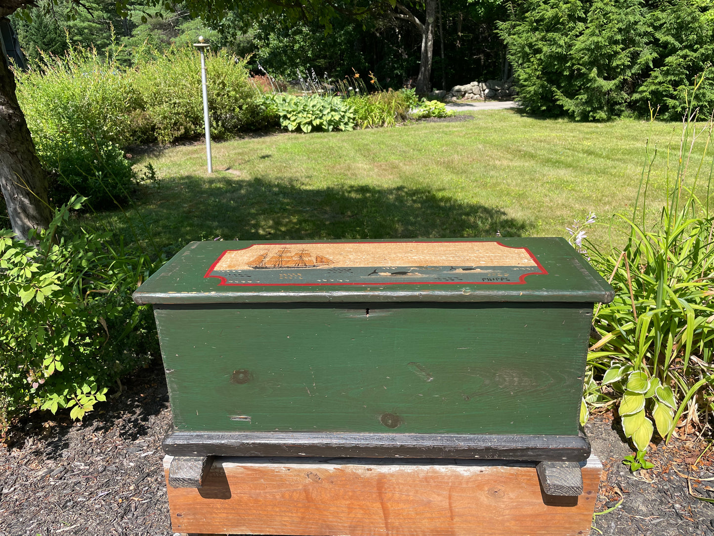 Mid 20th Century Small Sea Chest