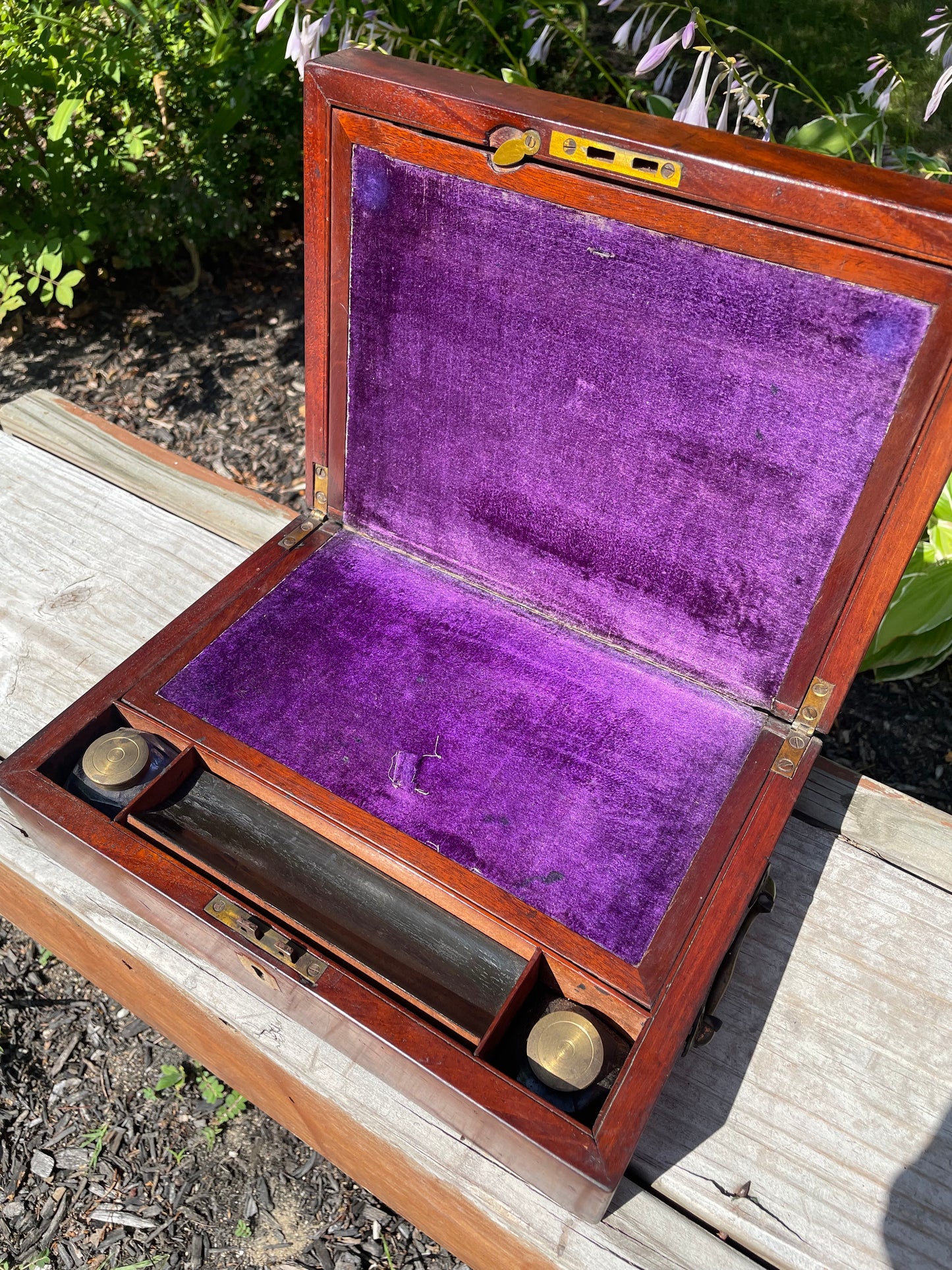 1890-1910 Mahoghany Laptop Writing Desk