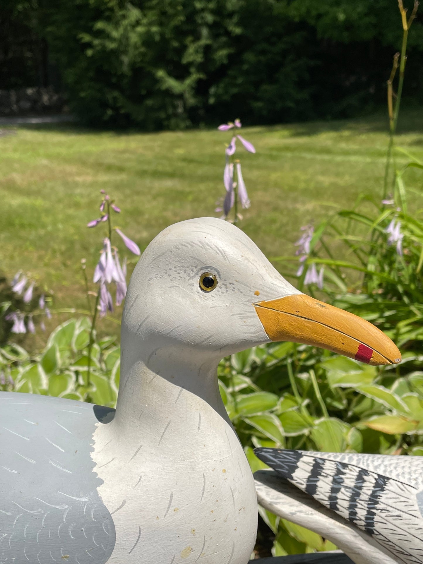 Pair of Wild Fowler Seagull Confidence Decoys 1960s