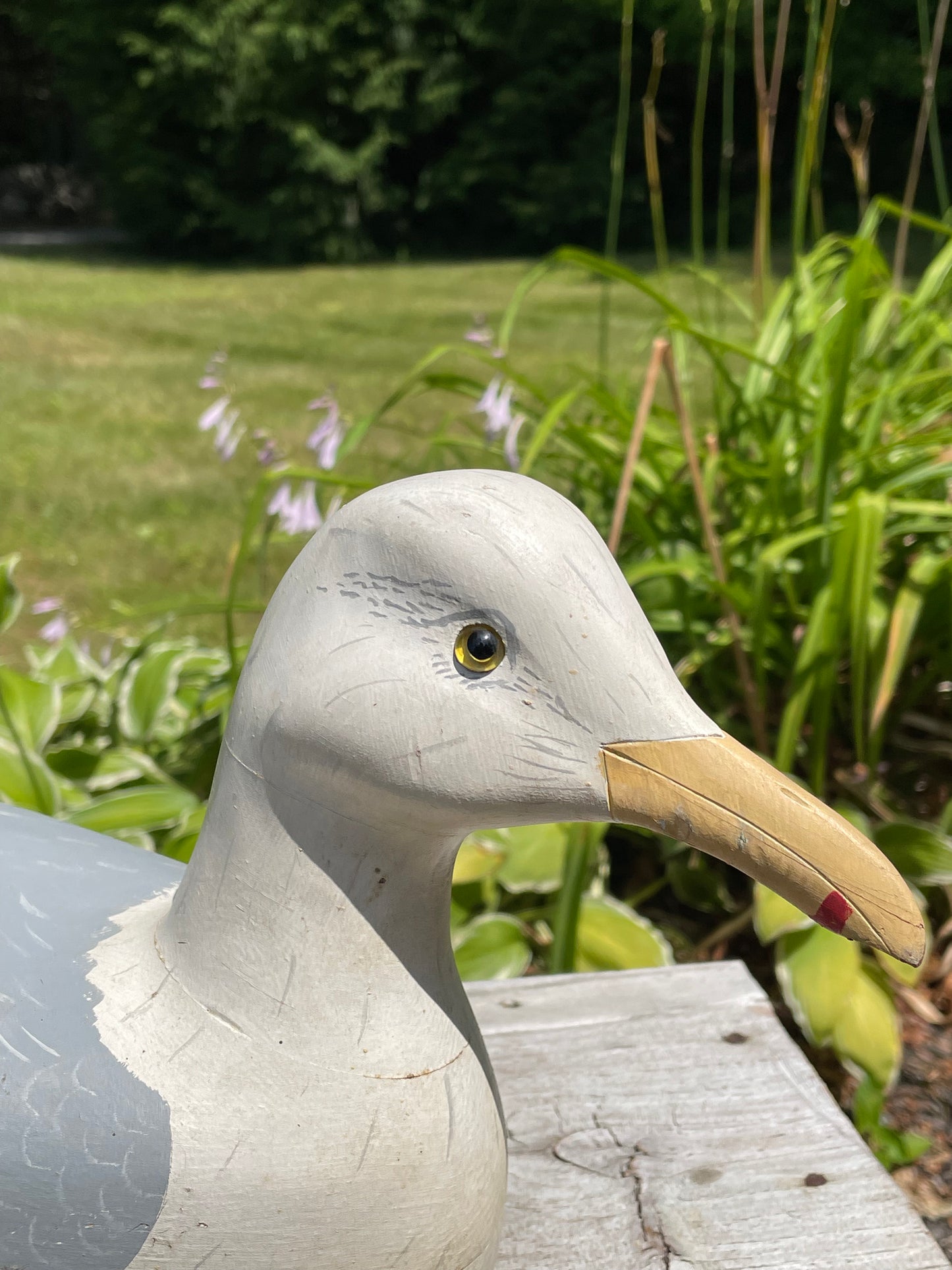 Pair of Wild Fowler Seagull Confidence Decoys 1960s