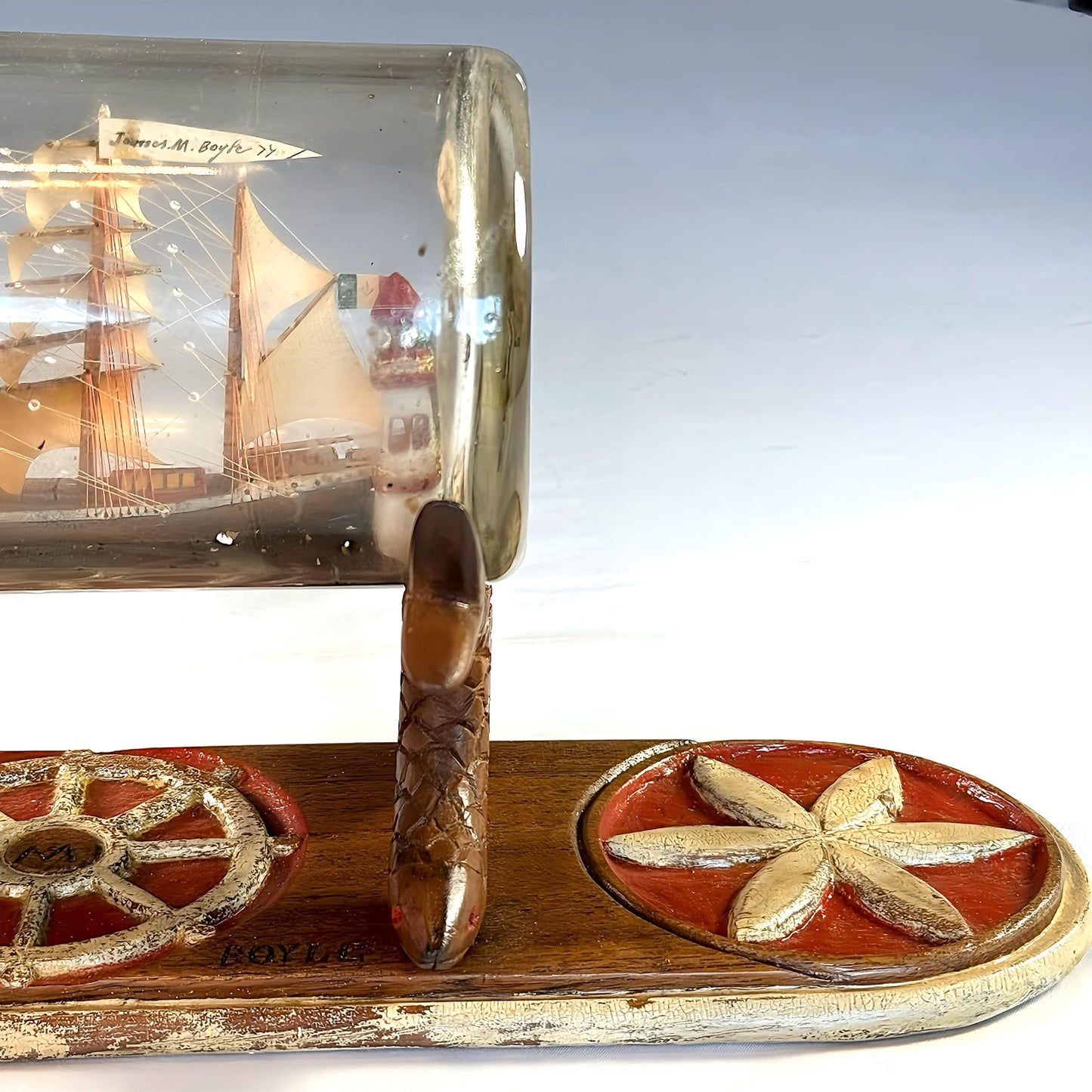 Ship In a Bottle Dated 1931