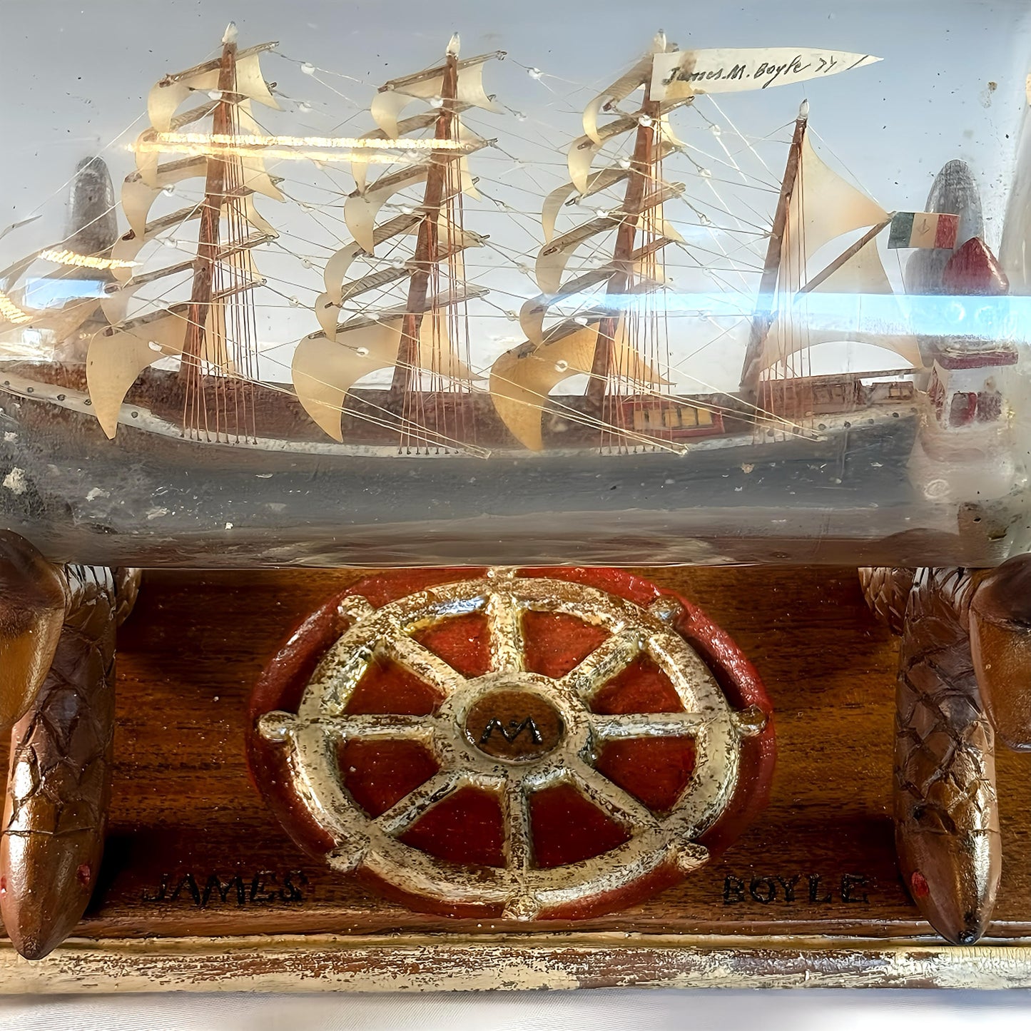 Ship In a Bottle Dated 1931