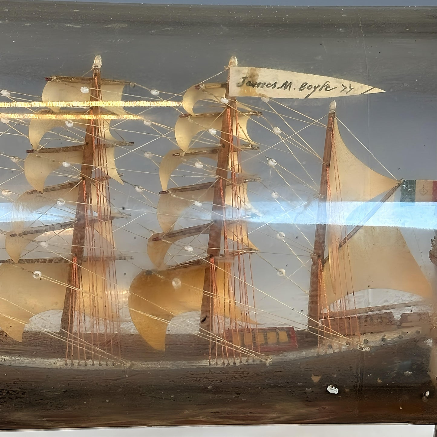 Ship In a Bottle Dated 1931