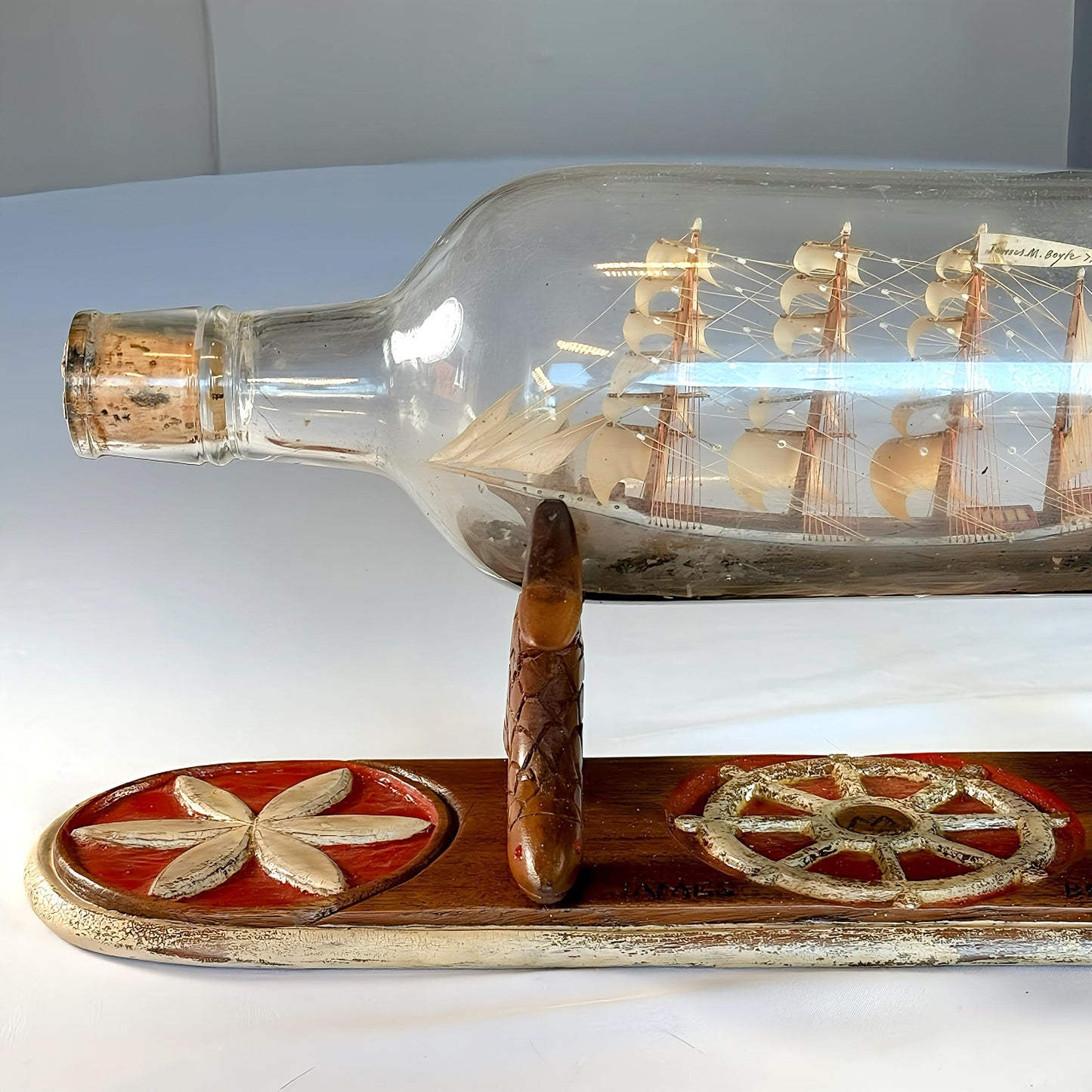 Ship In a Bottle Dated 1931