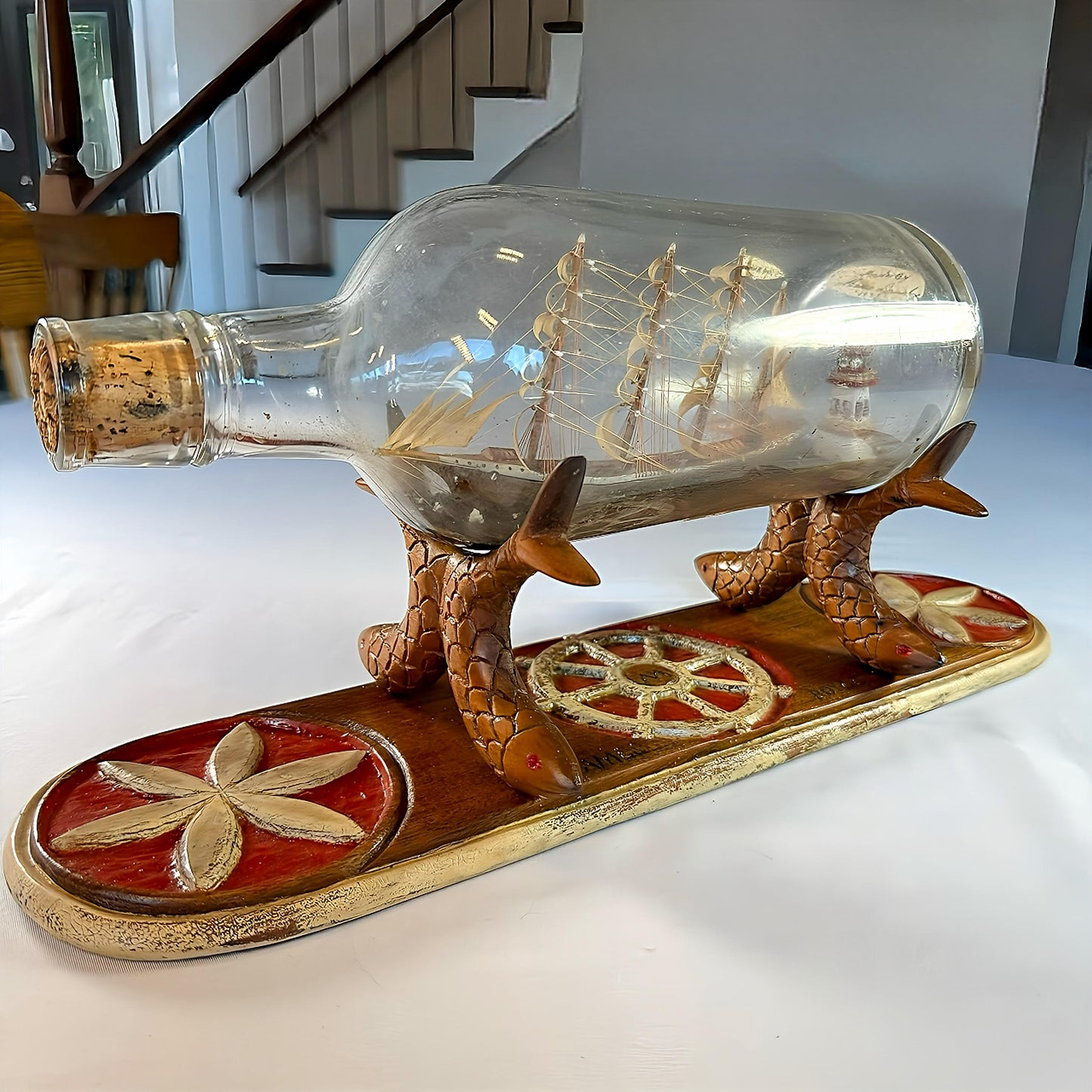 Ship In a Bottle Dated 1931