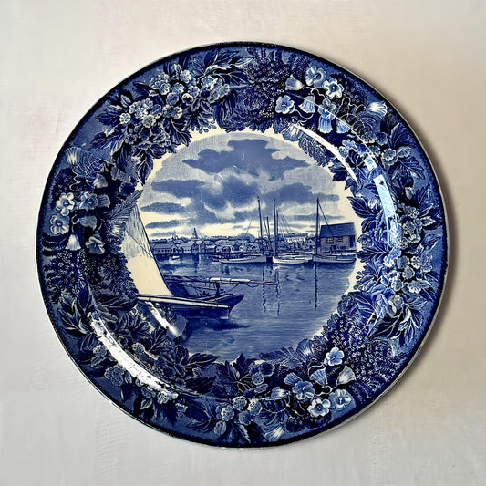 Nantucket Souvenir Plate Circa 1900s