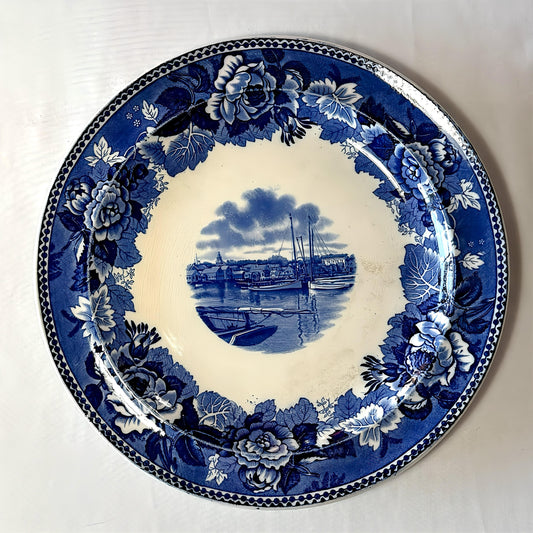 Nantucket Souvenir Plate Circa 1890s